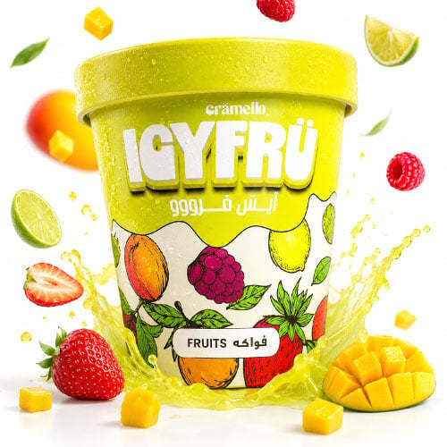 Caramello Ice Cream Ice Fro Fruits 160 g - Caramello Ice Cream Ice Fro Fruits 160 g