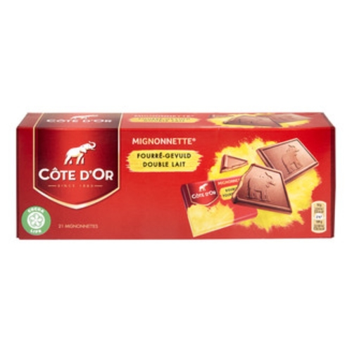 Cote Dor Mignonnette Double Lait Milk Chocolate 210 g - Cote Dor Mignonnette Double Lait Milk Chocolate 210 g