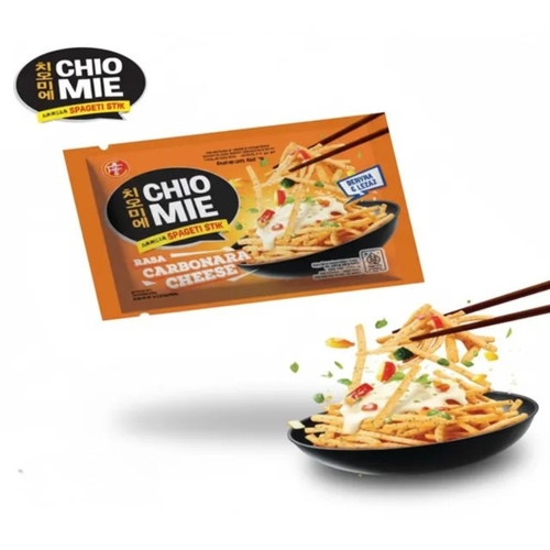 Chio Mie Spaghetti Stik Carbonara Cheese Snack 13 g - Chio Mie Spaghetti Stik Carbonara Cheese Snack 13 g