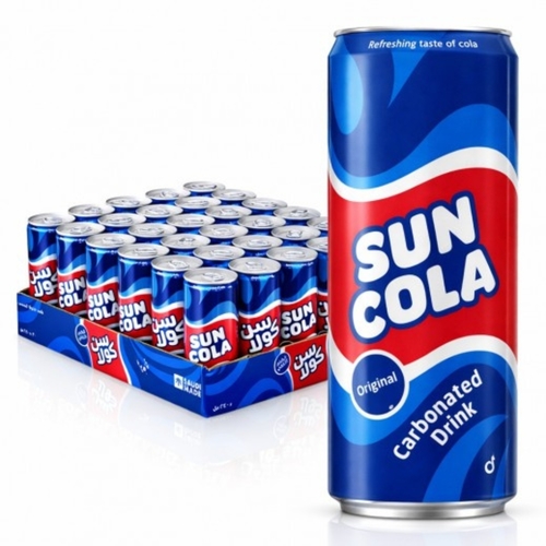 Sun Cola Original Carbonated Drink 30 PCS X 240 ml - Sun Cola Original Carbonated Drink 30 PCS X 240 ml