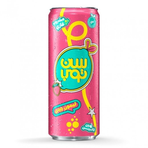 Sun Top Pink Lemonade Carbonated Drink 240 ml - Sun Top Pink Lemonade Carbonated Drink 240 ml