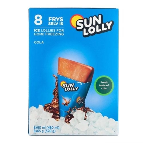 Sun Lolly Cola Ice Lollies 8 PCS X 60 ML - Sun Lolly Cola Ice Lollies 8 PCS X 60 ML