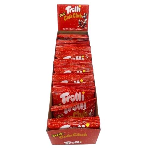 Trolli Sour Cola Club 24 PCS X 10 g - Trolli Sour Cola Club 24 PCS X 10 g