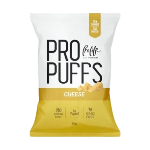 Prolife Pro Puffs Cheese Flavor 50 g - Prolife Pro Puffs Cheese Flavor 50 g