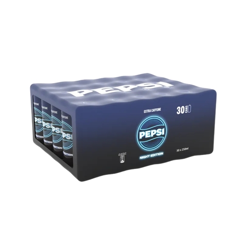 Pepsi Night Extra Caffeine 30 PCS X 250 ml - Pepsi Night Extra Caffeine 30 PCS X 250 ml