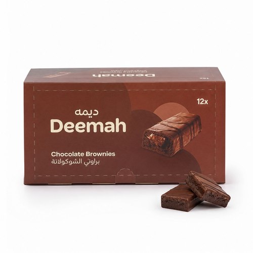 Deemah Brownie Cake With Chocolate 12x37 g