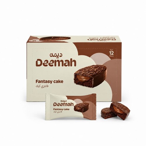 Deemah Fantasy Cake with Chocolate 12 X 40 g