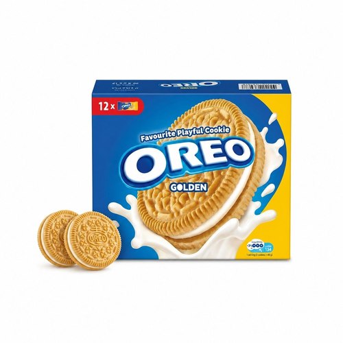 Oreo Biscuit Golden Vanilla Flavour 12 Pieces X 36.8 g