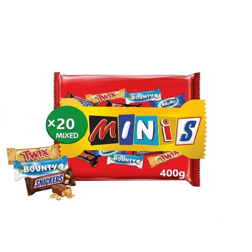 Minis 20 Pieces Mixed 400 g