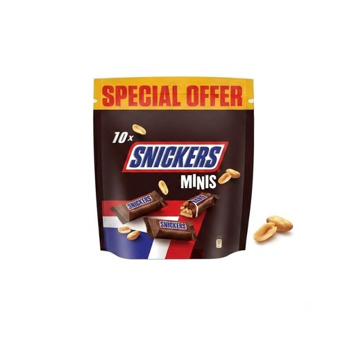 Offer 2 Bags Of Snickers Minis 10 PCS 180 g