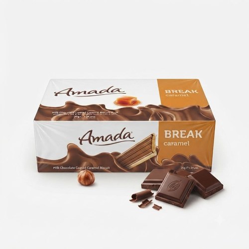 Amada Break With Caramel 24 PCS X 20 g