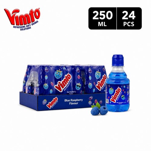 Vimto Blue Raspberry Flavored Drink 24 PCS X 250 ml