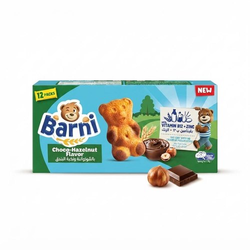 Barni Cake With Choco Hazelnut 12 Pieces X 30 g