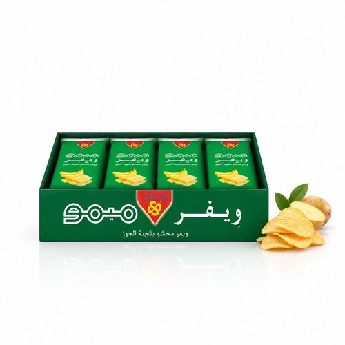 ويفر ميمو الصيداوي محشو بكريمة الموز 300 غم
