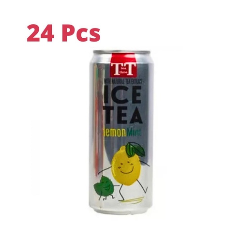 TT Ice Tea Lemon Mint Flavour 24 PCS X 330 ml - TT Ice Tea Lemon Mint Flavour 24 PCS X 330 ml