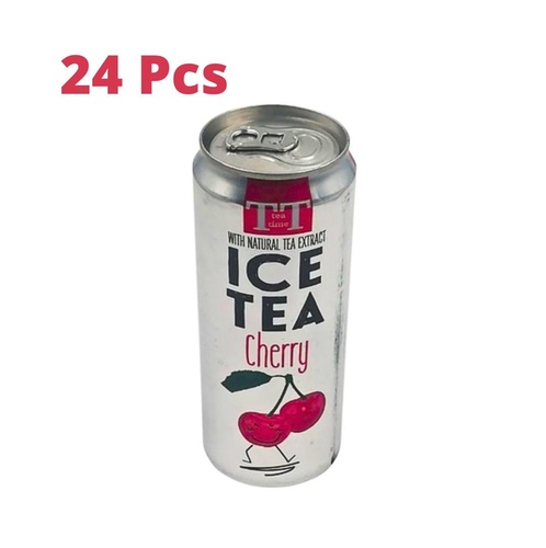 TT Ice Tea Cherry Flavour 24 PCS X 330 ml - TT Ice Tea Cherry Flavour 24 PCS X 330 ml