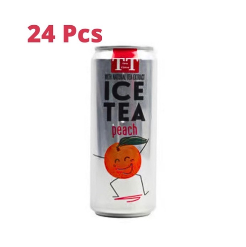 TT Ice Tea Peach Flavour 24 PCS X 330 ml - TT Ice Tea Peach Flavour 24 PCS X 330 ml