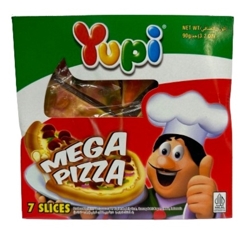 Jelly Yupi  Pizza MEGA 90 gm - Jelly Yupi  Pizza MEGA 90 gm