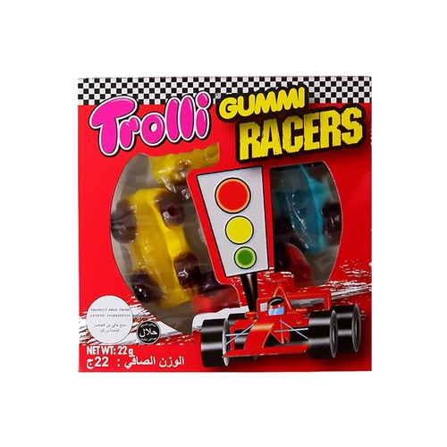 Jelly Trolli Gummi Racers 22 gm - Jelly Trolli Gummi Racers 22 gm