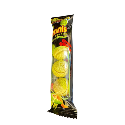 Tennis Shape Bubble Gum 19 g - Tennis Shape Bubble Gum 19 g