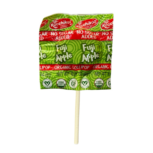 Koochikoo Organic Lollipop Fuji & Apple No Added Sugar - Koochikoo Organic Lollipop Fuji & Apple No Added Sugar