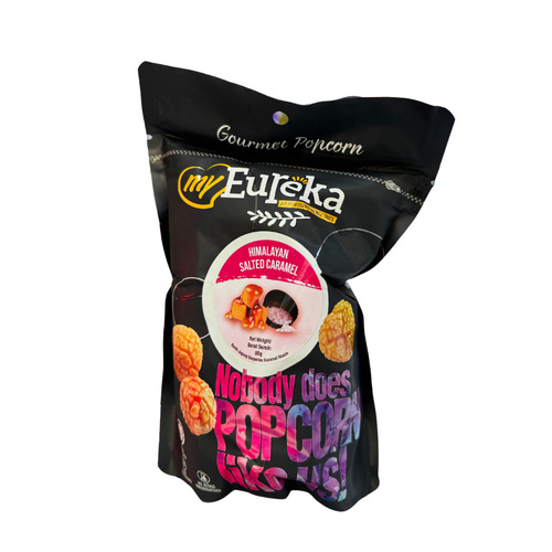 Eureka Crispy Himalayan Salted Caramel Popcorn 80 g - Eureka Crispy Himalayan Salted Caramel Popcorn 80 g