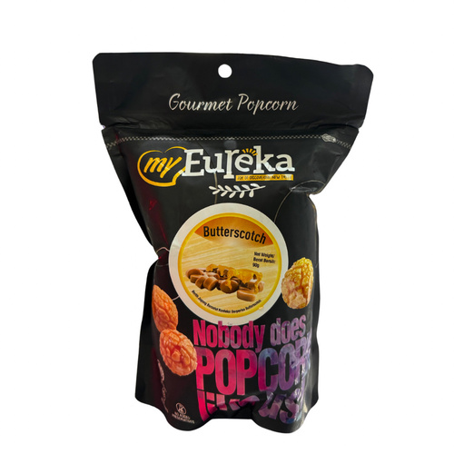 Eureka Crispy Butterscotch Gourmet Popcorn 90 g - Eureka Crispy Butterscotch Gourmet Popcorn 90 g