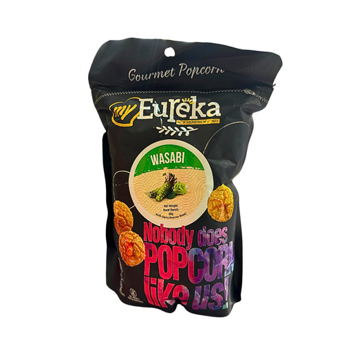 Eureka Crispy Wasabi Gourmet Popcorn 80 g - Eureka Crispy Wasabi Gourmet Popcorn 80 g