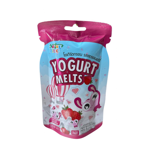 Nature Bite Freeze Dried Yogurt Strawberry Melts 20 g - Nature Bite Freeze Dried Yogurt Strawberry Melts 20 g