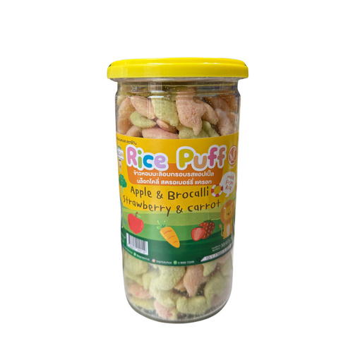 Rice Puff Mixed Fruit Flavour 120 g - Rice Puff Mixed Fruit Flavour 120 g