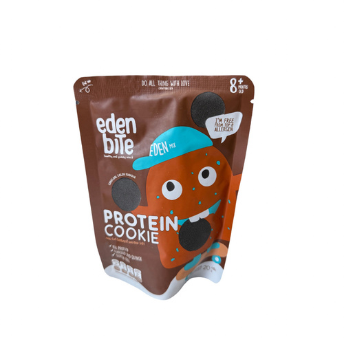 Eden Bite Protein Cookie Charcoal Cocoa Flavour 20 g - Eden Bite Protein Cookie Charcoal Cocoa Flavour 20 g