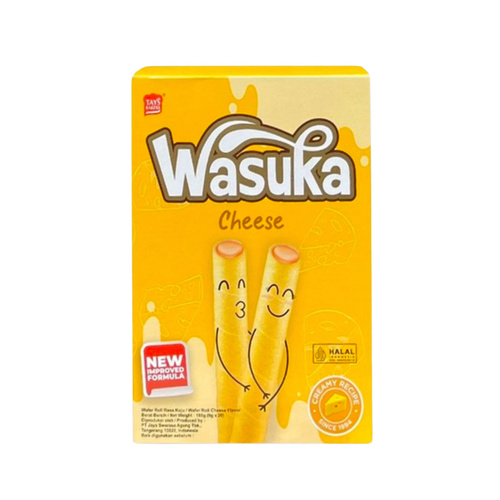 Wasuka Cheese Wafer Roll 190 g - Wasuka Cheese Wafer Roll 190 g