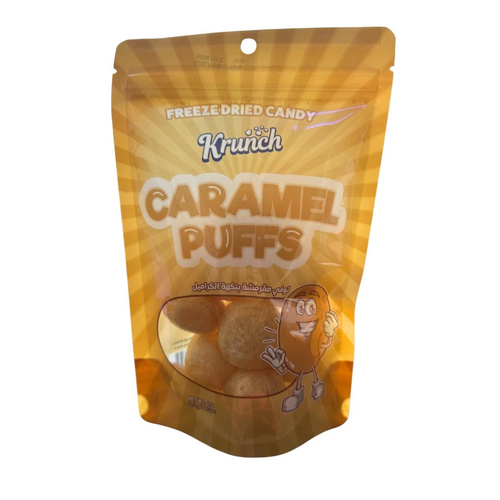 Krunch Freeze Dried Caramel Puffs 6 Pcs