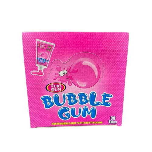 Tube Gum Bubble Tutti Frutti 30 PCS X 35 g - Tube Gum Bubble Tutti Frutti 30 PCS X 35 g