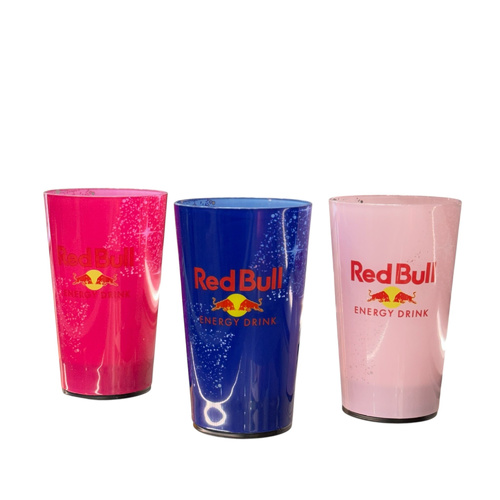 Red Bull Light Up One Glass - Red Bull Light Up Glass