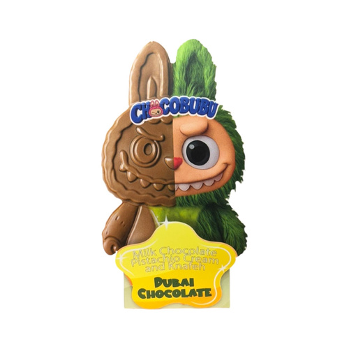 Labubu CHOCOBUBU Milk Chocolate Pistachio Cream & Knafeh 100 g - CHOCOBUBU Milk Chocolate Pistachio Cream & Knafeh 100 g