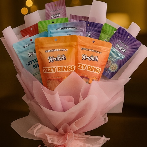 Bouquet Crunch Dried Sweets - Bouquet Crunch Dried Sweets