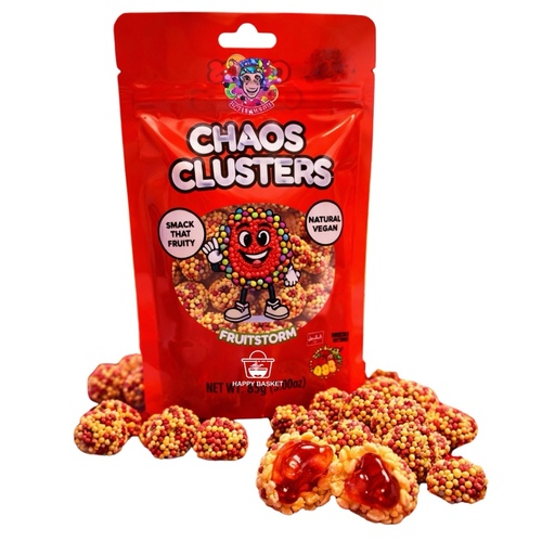 Chaos Clusters jelly Mix Berry filling Mix Fruits flavor 85 g - Chaos Clusters jelly Mix Berry filling Mix Fruits flavor 85 g