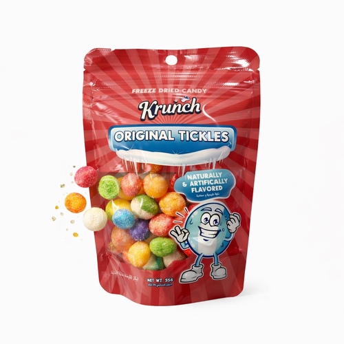 Krunch Mini Tickles Original Freeze Dried Candy 25 g - Krunch Mini Tickles Original Freeze Dried Candy 25 g