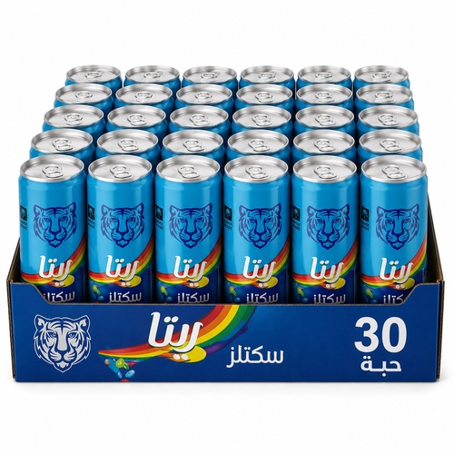 Rita Skittls Soft Drink 30 PCS X 240 ML - Rita Skittls Soft Drink 30 PCS X 240 ML