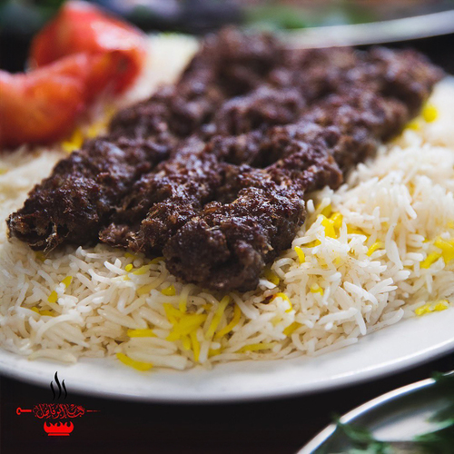 Kebab with Rice