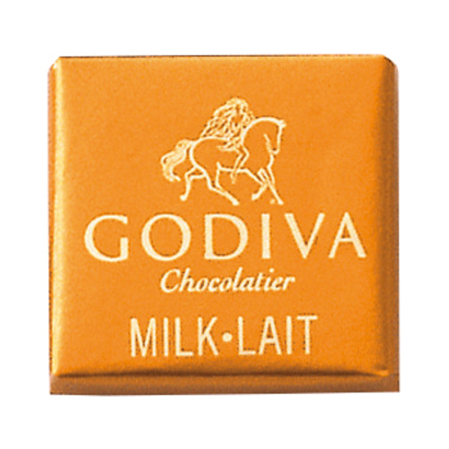 GODIVA CHOCOLATIER - Carre Milk - The GODIVA Chocolate Carré garners the purest form of Milk chocolate.