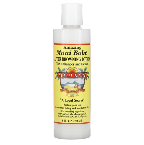 maui baby , after browning lotion ( tan enhancer and healer )