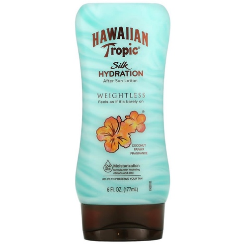 hawaiian trobic after sun lotion with coconut and papaya