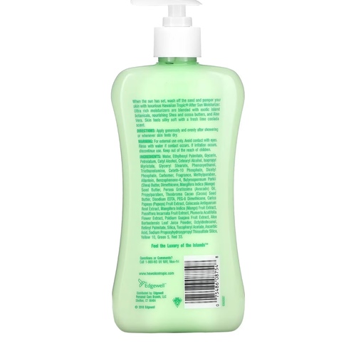 hawaiian tropic after sun moisturizer