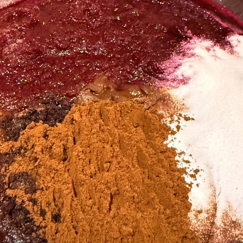 beetroot , coconut, hibiscus henna