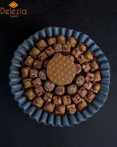 فازة جوكلت زرقاء