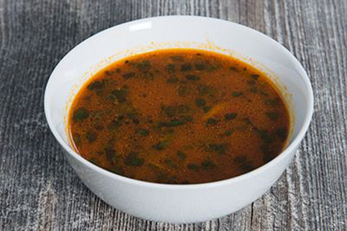 Bacha Soup Spicy - Mutton
  bone soup with our special pakistani spicy sauce.