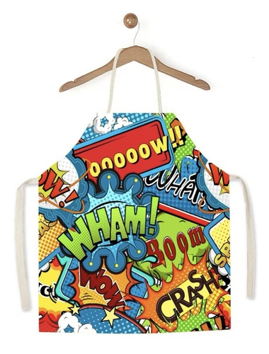 Colored baking apron