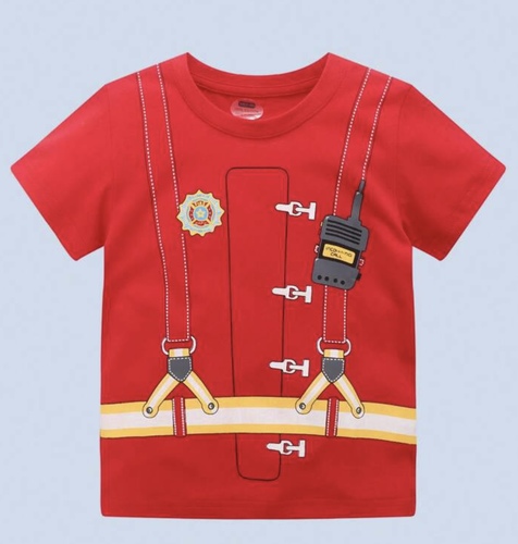 Police 👮‍♀️ fireman 👨‍🚒 t shirts